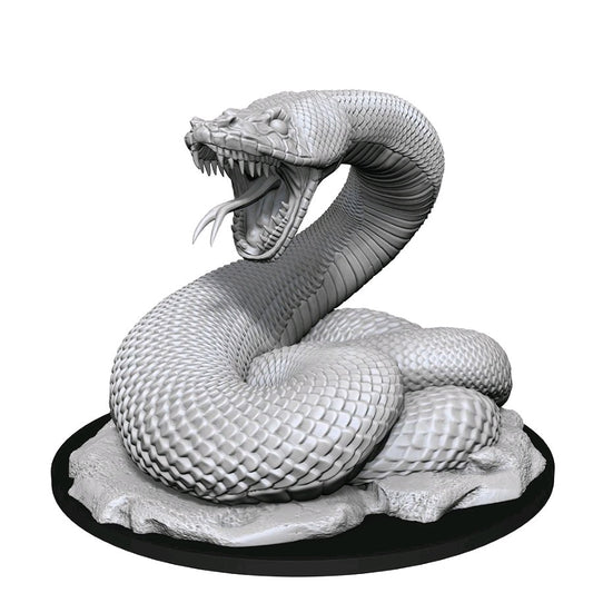 DUNGEONS & DRAGONS NOLZUR'S MARVELOUS UNPAINTED MINI: GIANT CONSTRICTOR SNAKE