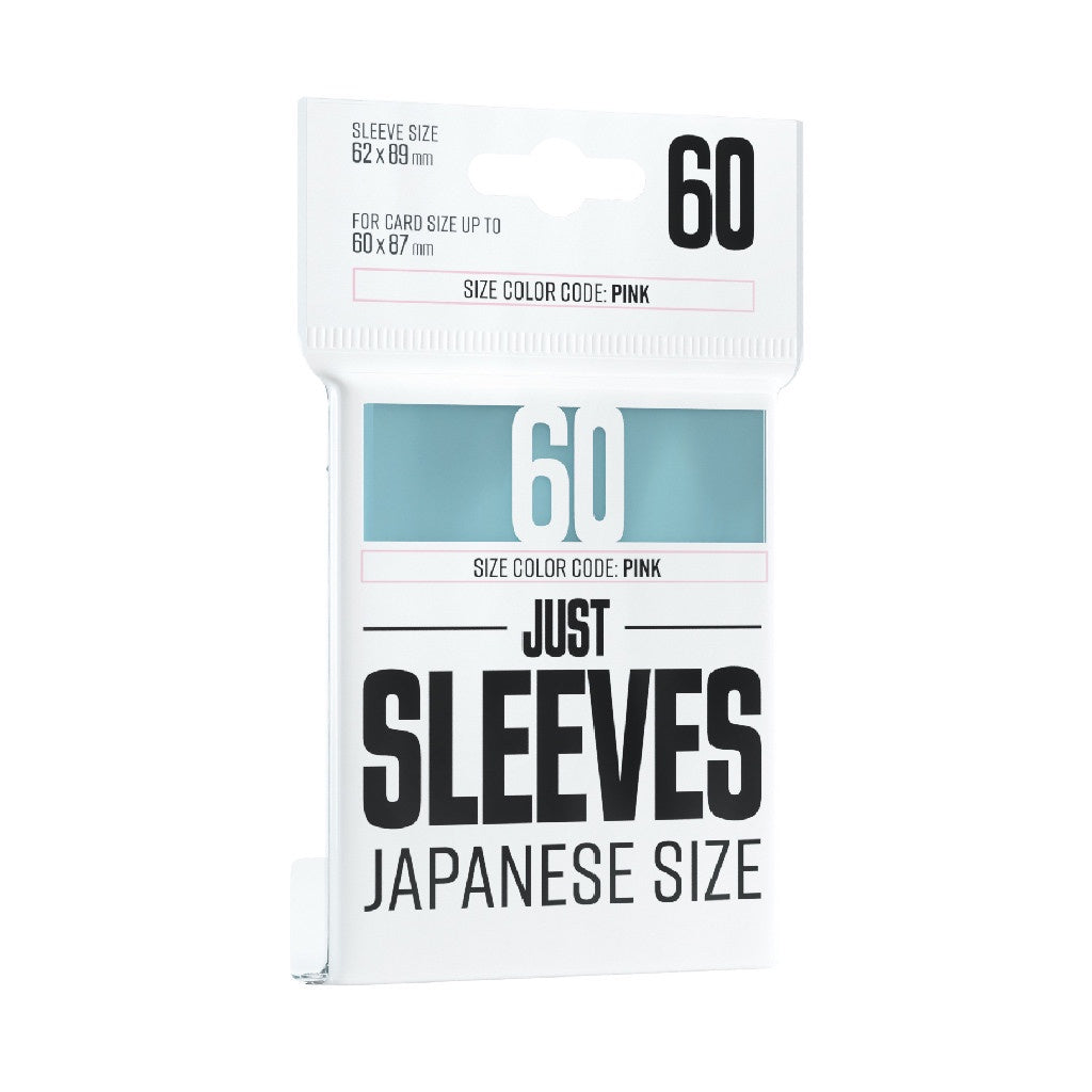 JUST SLEEVES JAPANESE SIZE - CLEAR