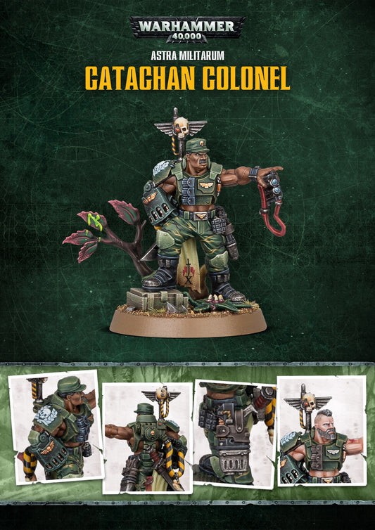 40K ASTRA MILITARUM CATACHAN COLONEL