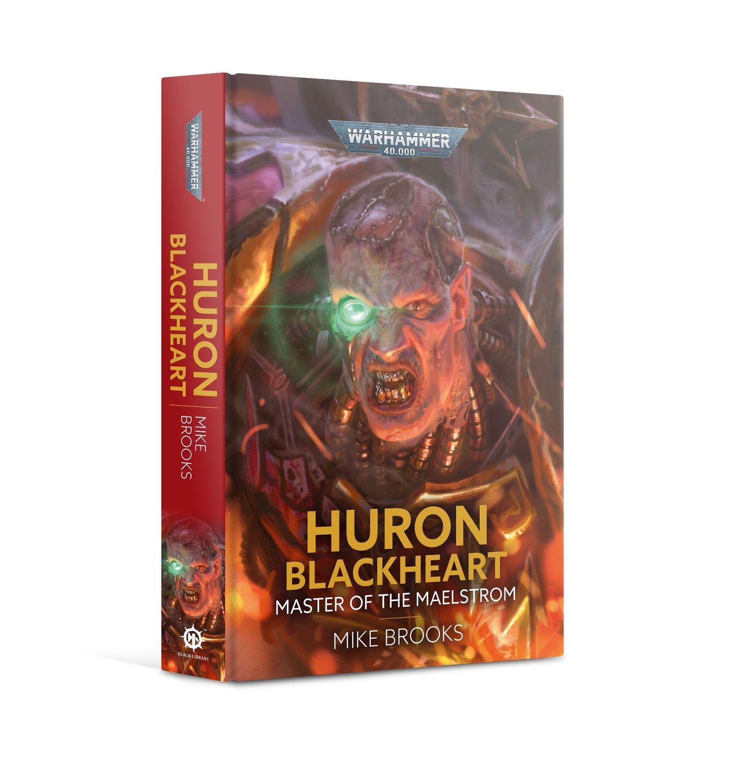 40K HURON BLACKHEART MASTER OF THE MAELSTROM BY MIKE BROOKS HC