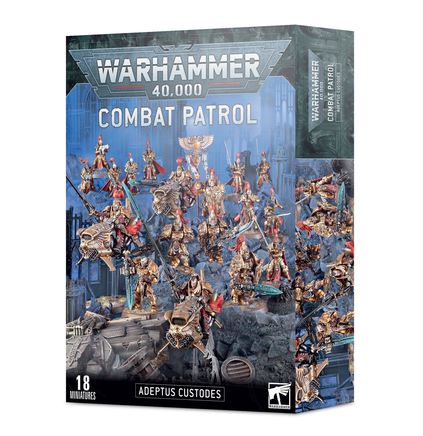 40K ADEPTUS CUSTODES COMBAT PATROL