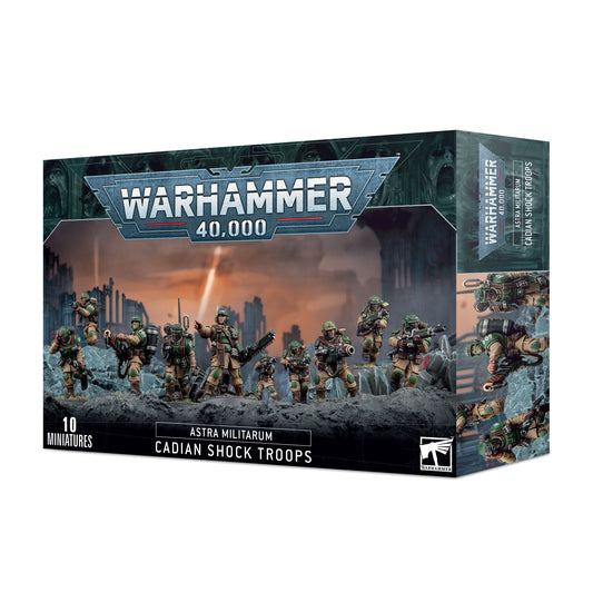 40K ASTRA MILITARUM CADIAN SHOCK TROOPS