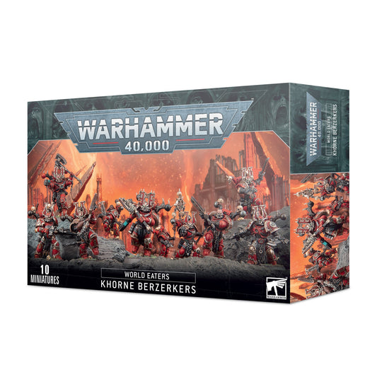 40K WORLD EATERS KHORNE BERZERKERS