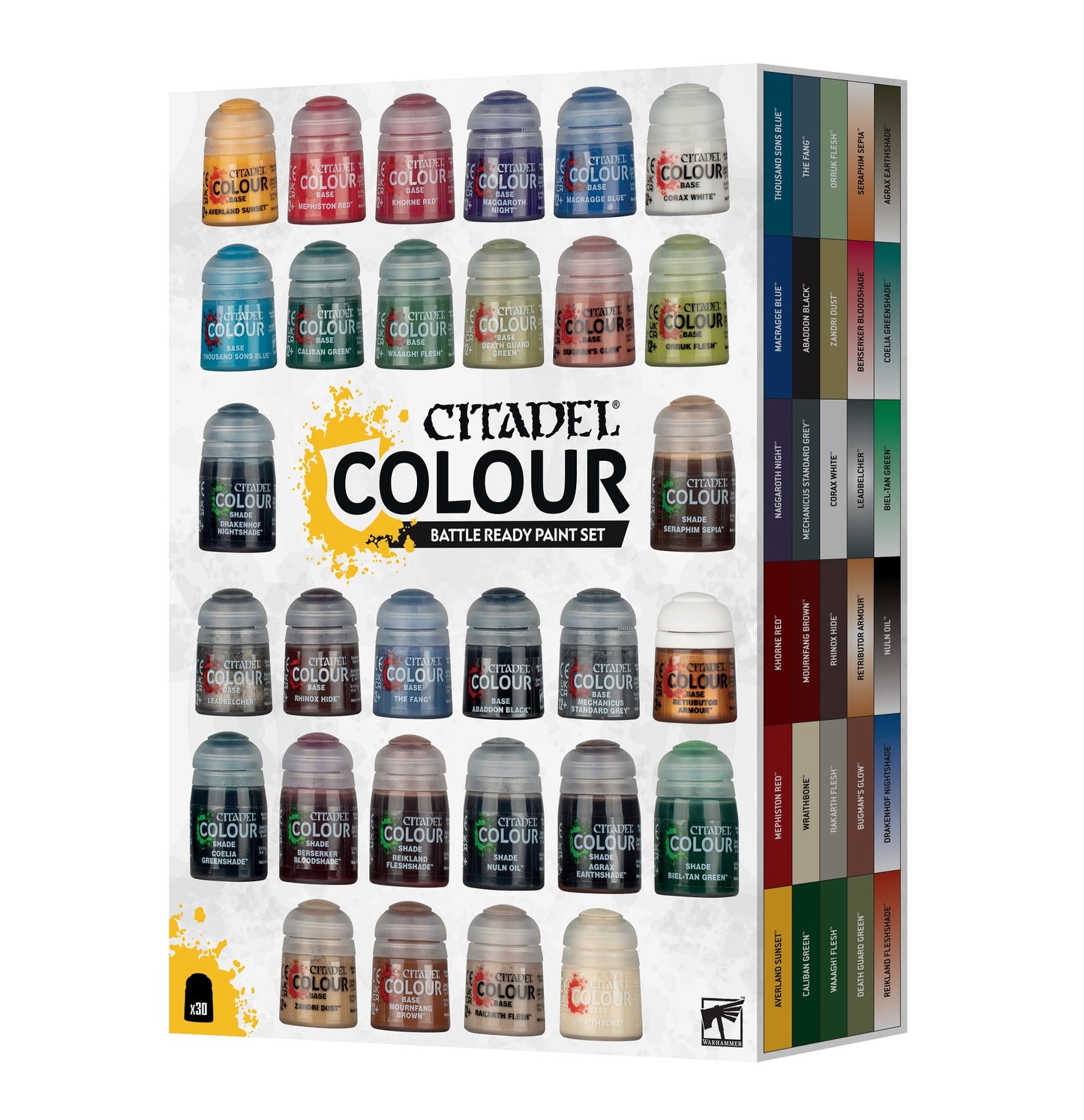 CITADEL COLOUR BATTLE READY PAINT SET