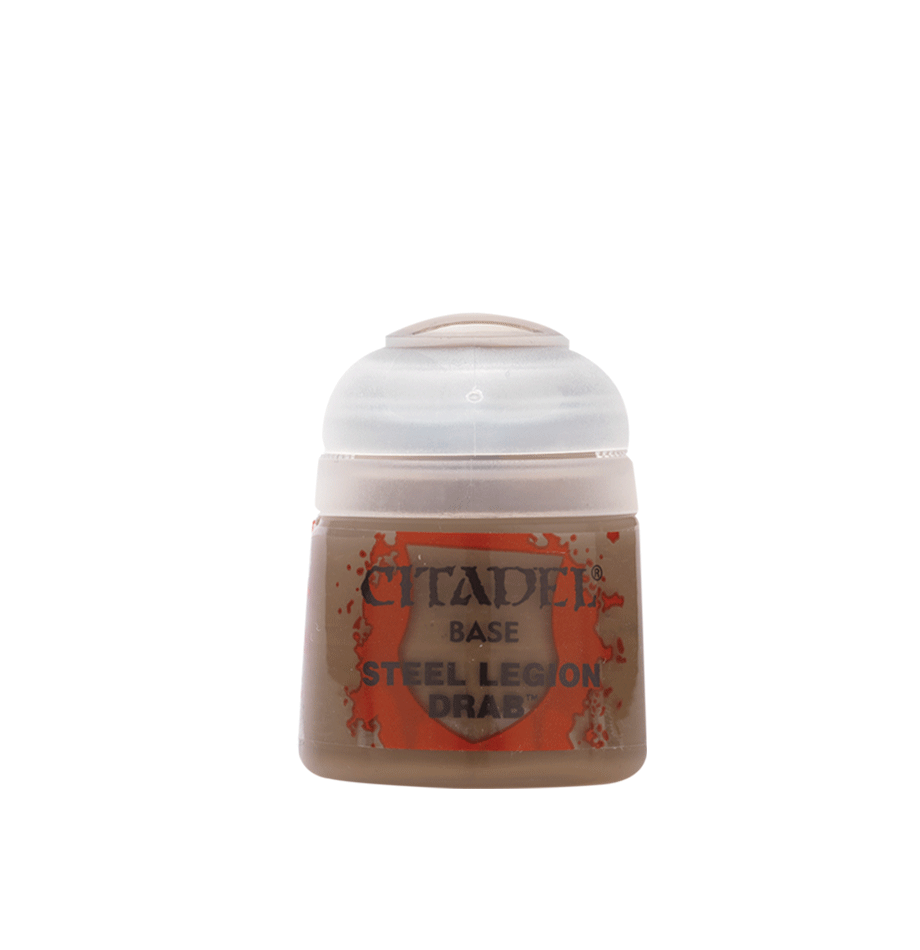CITADEL BASE PAINT: STEEL LEGION DRAB