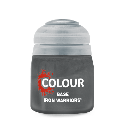 CITADEL BASE PAINT: IRON WARRIORS (12ML)