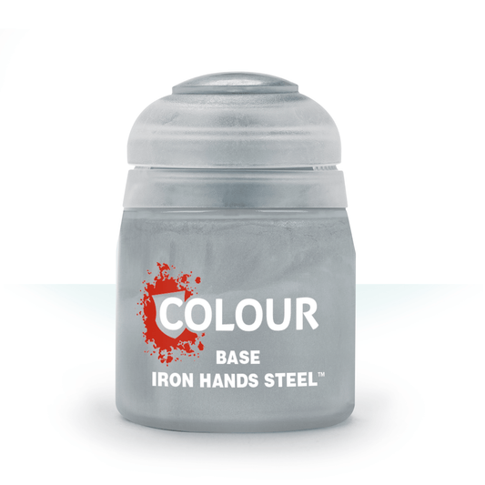 CITADEL BASE PAINT: IRON HANDS STEEL (12ML)