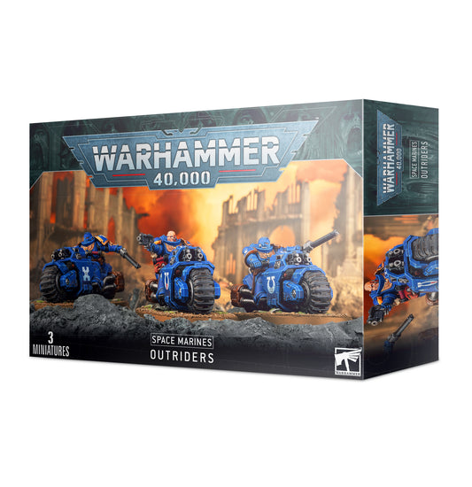 40K SPACE MARINES PRIMARIS OUTRIDERS