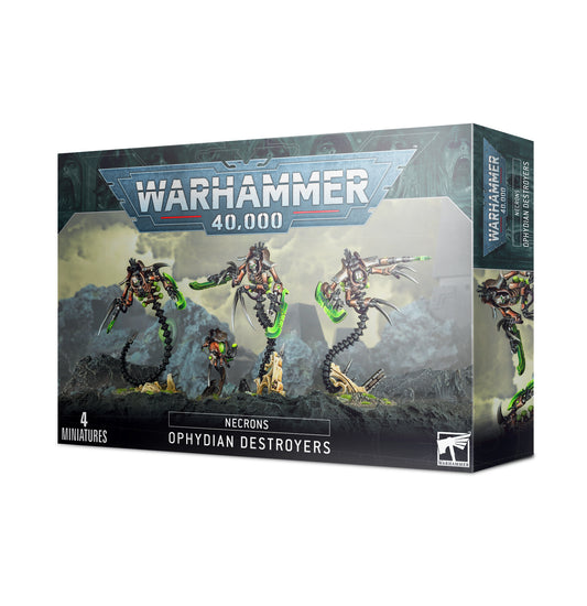 40K NECRONS OPHYDIAN DESTROYERS
