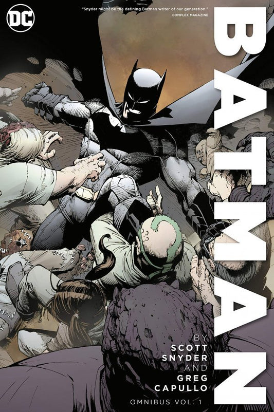 BATMAN BY SCOTT SNYDER & GREG CAPULLO OMNIBUS VOLUME 01 HC