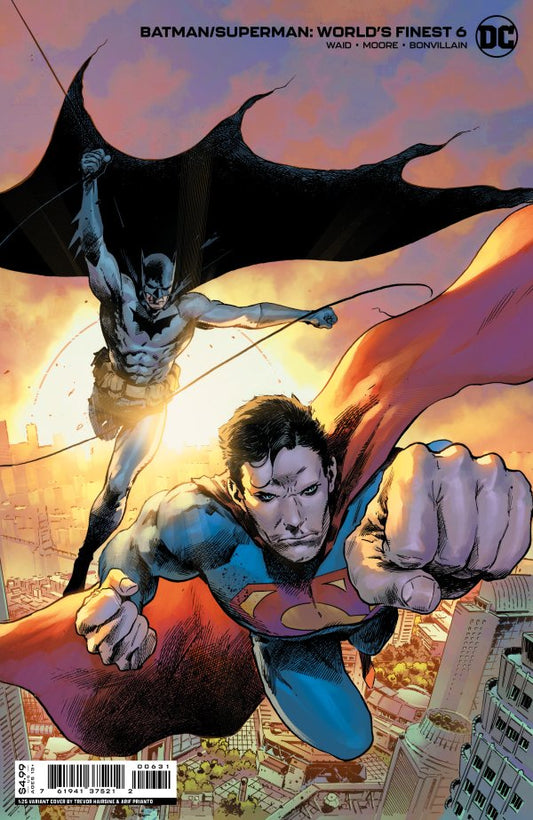 BATMAN SUPERMAN WORLDS FINEST #6 CVR D TREVOR HAIRSINE CARD STOCK VARIANT