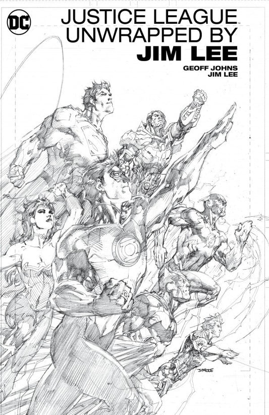 JUSTICE LEAGUE UNWRAPPED BY JIM LEE HC