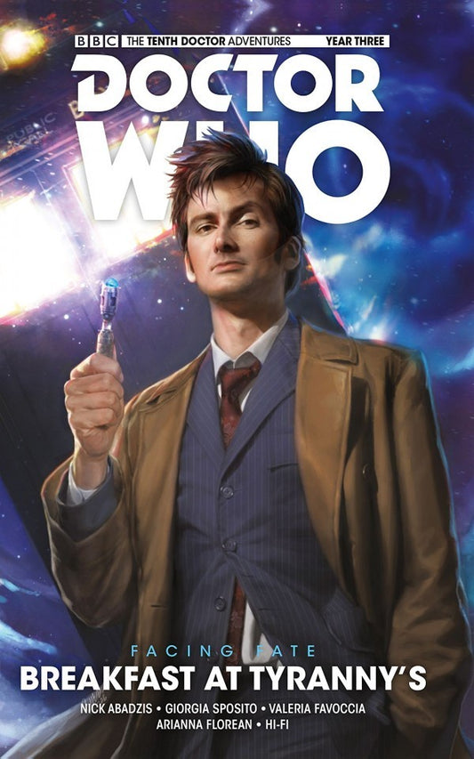 DOCTOR WHO 10TH FACING FATE VOLUME 01 BREAKFAST AT TYRANNYS