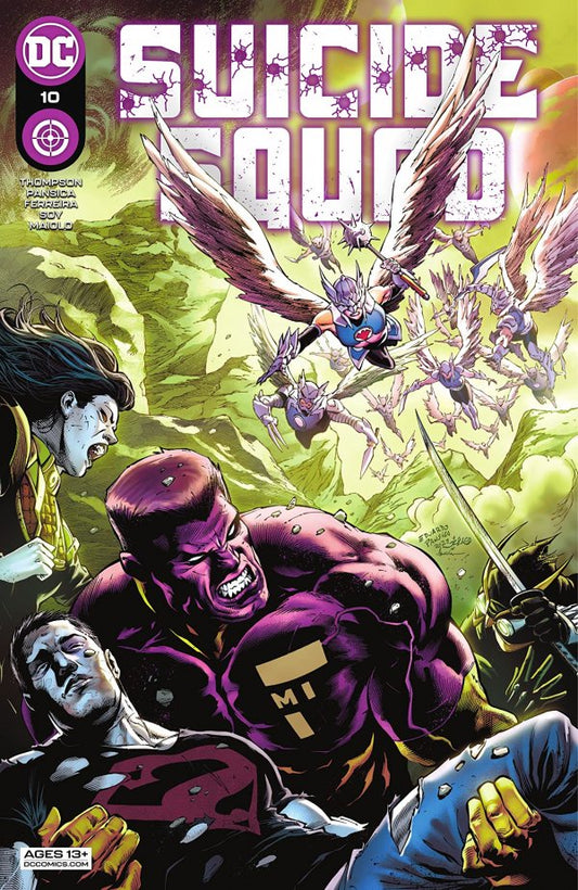 SUICIDE SQUAD #10 CVR A EDUARDO PANSICA JULIO FERREIRA & MARCELO MAIOLO