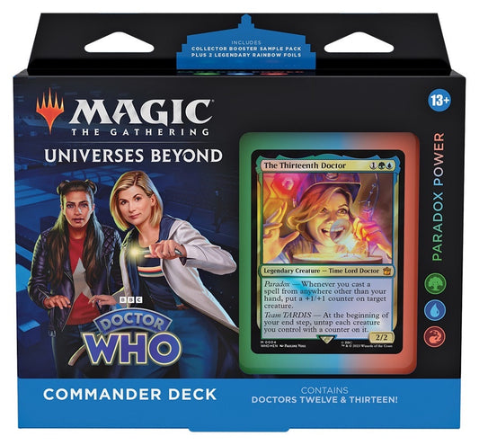 MAGIC THE GATHERING BEYOND DOCTOR WHO COMMANDER DECK - PARADOX POWER
