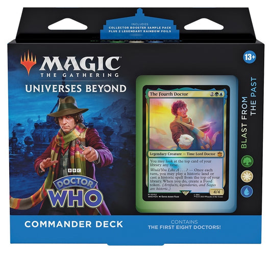 MAGIC THE GATHERING BEYOND DOCTOR WHO COMMANDER DECK - BLAST FROM THE PAST