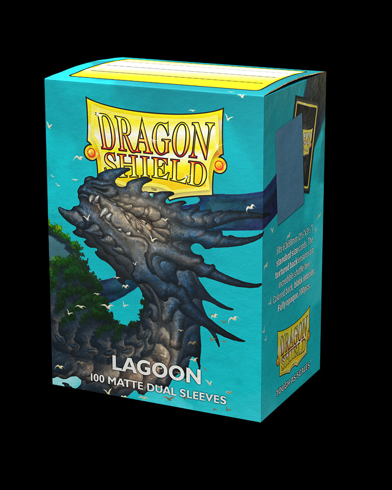 DRAGON SHIELD MATTE 100 SLEEVES - LAGOON