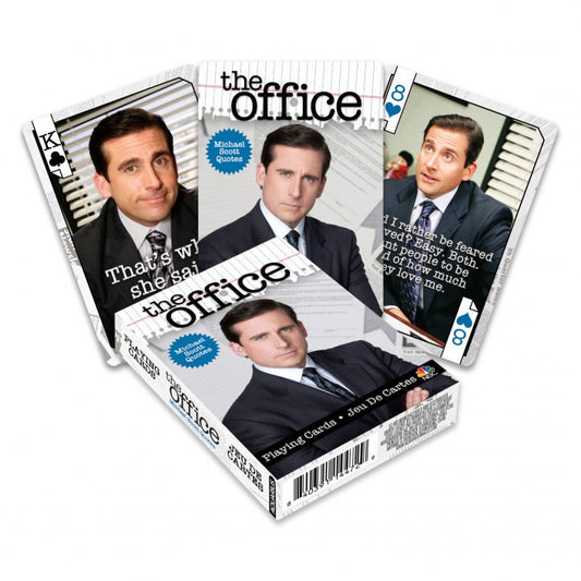 THE OFFICE MICHAEL SCOTT QUOTES PLAYING CARDS