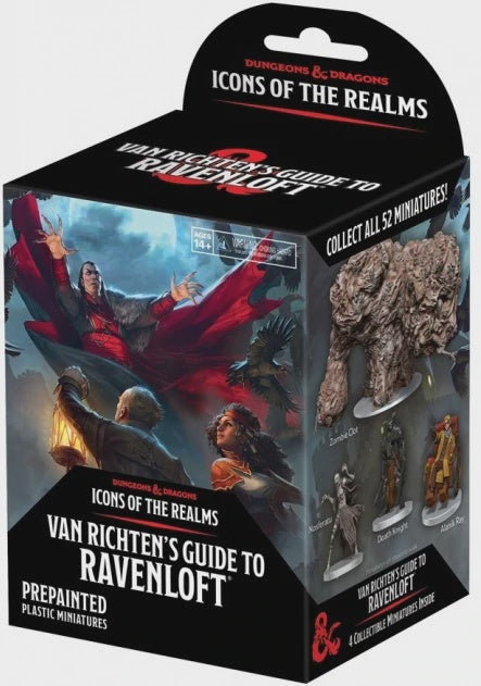 DUNGEONS & DRAGONS ICONS OF THE REALM VAN RICHTENS GUIDE TO RAVENLOFT BOOSTER BOX