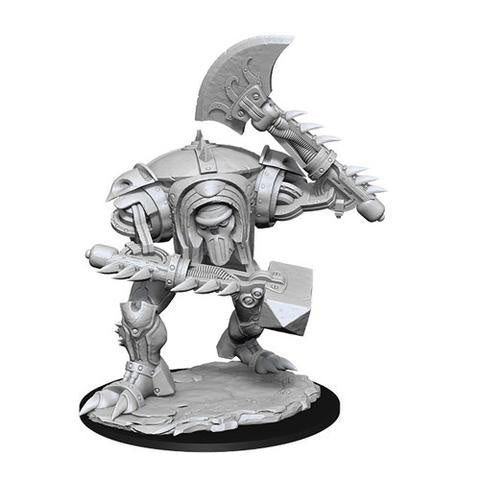 DUNGEONS & DRAGONS NOLZUR'S MARVELOUS UNPAINTED MINI: WARFORGED TITAN