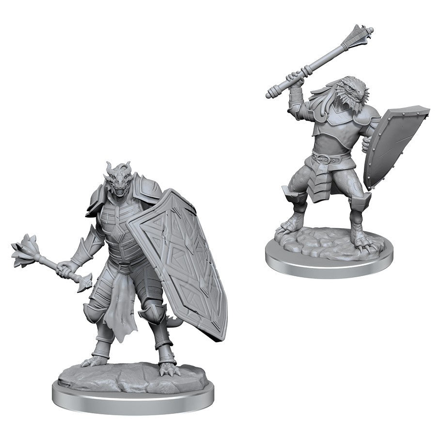 DUNGEONS & DRAGONS NOLZUR'S MARVELOUS UNPAINTED MINI: DRAGONBORN CLERICS