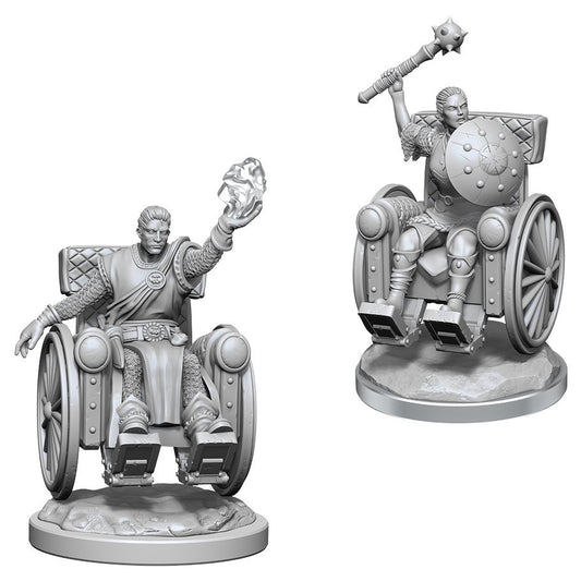 DUNGEONS & DRAGONS NOLZUR'S MARVELOUS UNPAINTED MINI: HUMAN CLERICS