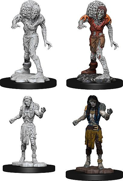 DUNGEONS & DRAGONS NOLZUR'S MARVELOUS UNPAINTED MINI: DROWNED ASSASSIN & DROWNED ASCETIC